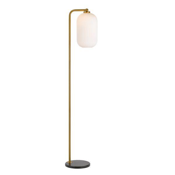 gold overhead lamp